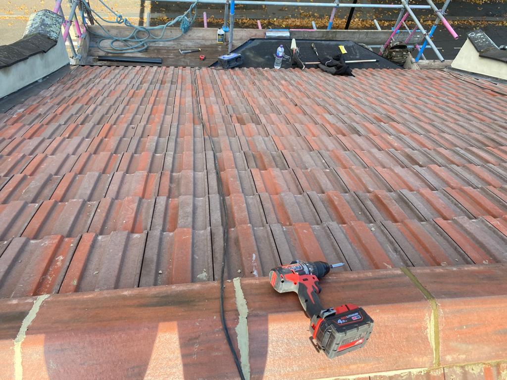 Roofing work in london