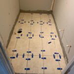 bathroom floor tiling london